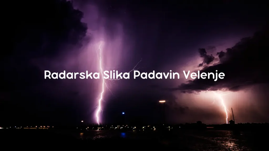 radarska slika padavin velenje